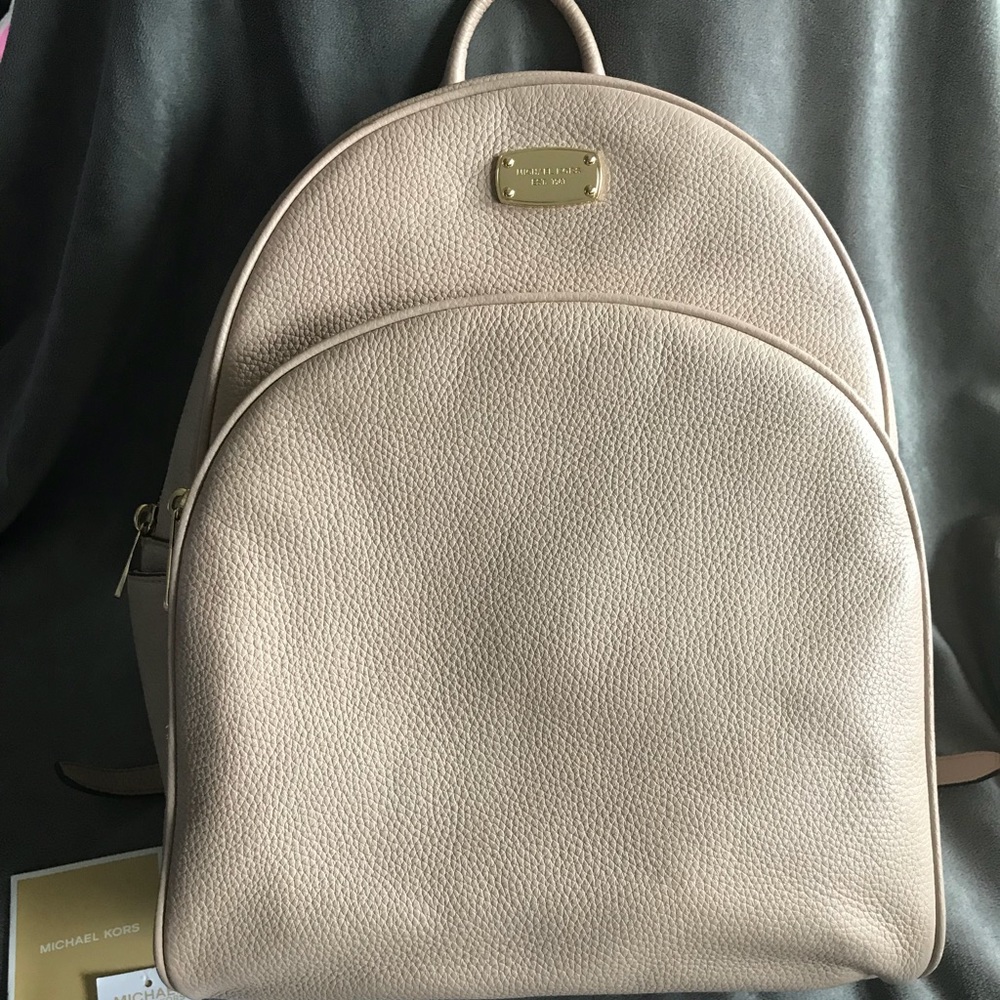 Dusty Pink Michael Kors Backpack